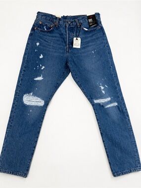 Levi’s Premium 501 Skinny High Rise Button Fly Jeans Women 28x28 NWT
